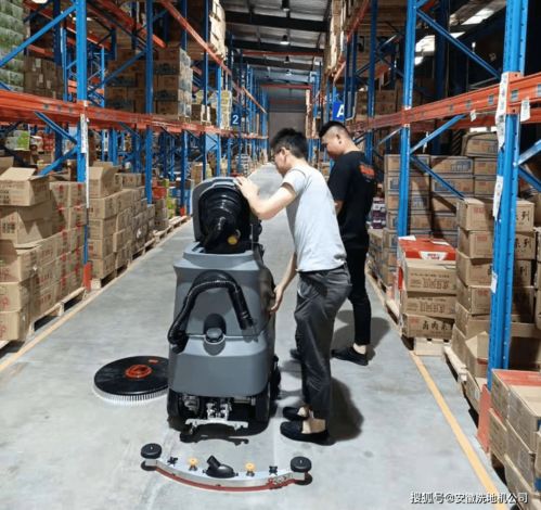 迷你驾驶式洗地机入驻合肥食品厂仓库，高效保障家禽仓储卫生